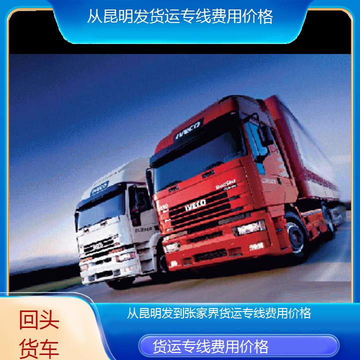 从昆明发到张家界物流公司-货运专线费用价格-「回头货车+2025排名一览