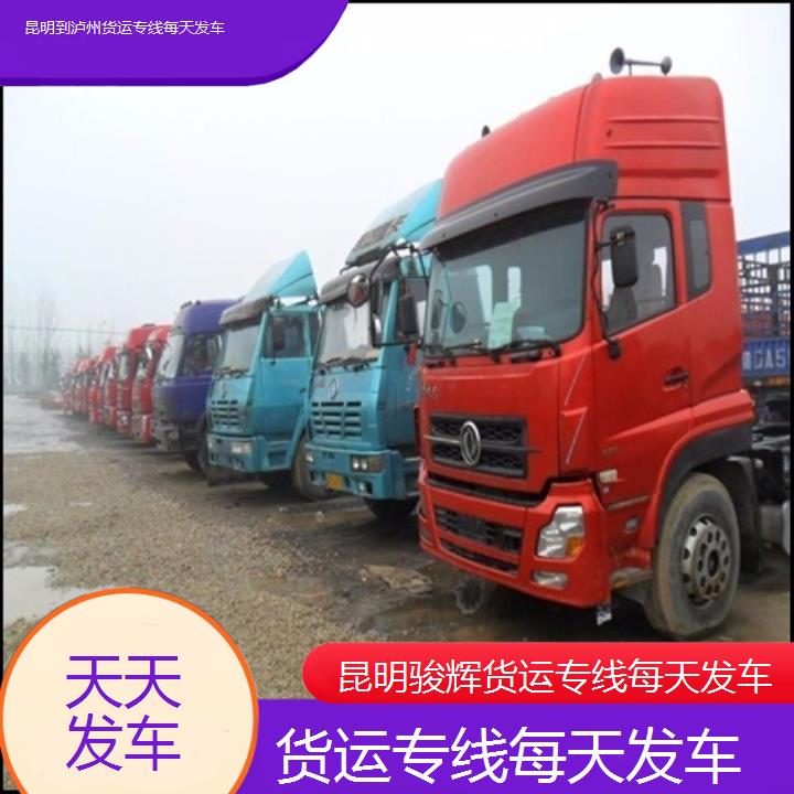 昆明到泸州物流公司-货运专线每天发车-「天天发车」2024排名一览