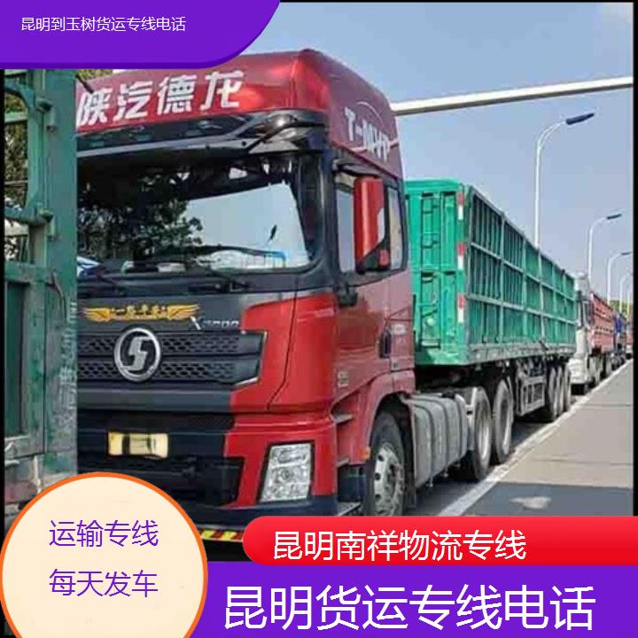 昆明到玉树物流专线-货运专线-「运输专线每天发车」2025排名一览