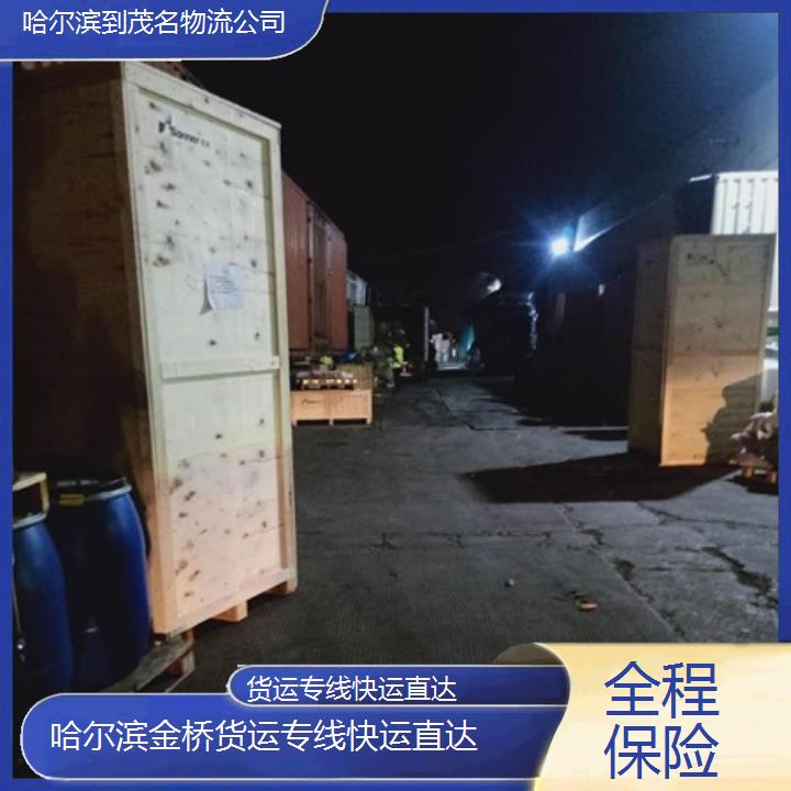 哈尔滨到茂名物流专线公司-货运专线快运直达-「全程保险」2024排名一览