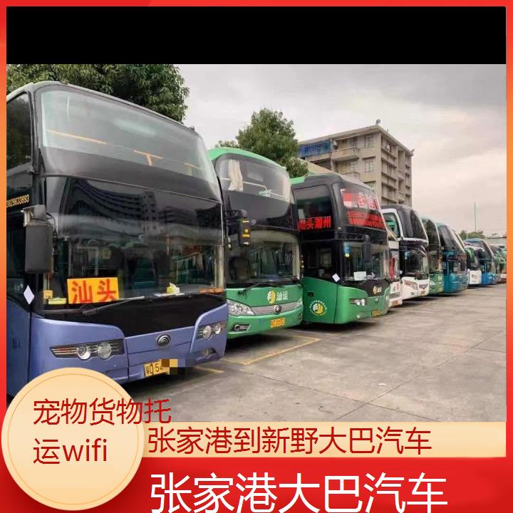 张家港到新野大巴汽车班次查询表（路线+票价）货物托运wifi