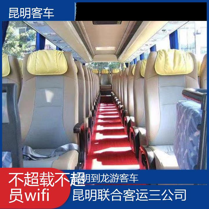 昆明到龙游客车班次查询表（路线+票价）不超载不超员wifi