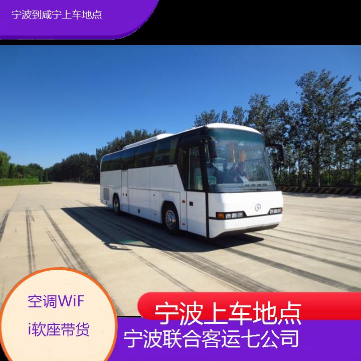 宁波到咸宁上车地点班次查询表（路线+票价）空调WiFi软座带货