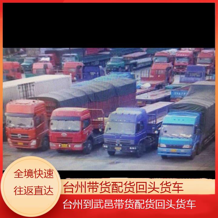 台州到武邑物流专线-带货配货回头货车-「全境快速往返直达」20245排名一览