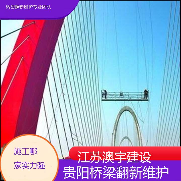 贵阳桥梁翻新维护专业团队「施工哪家实力强」2024排名一览