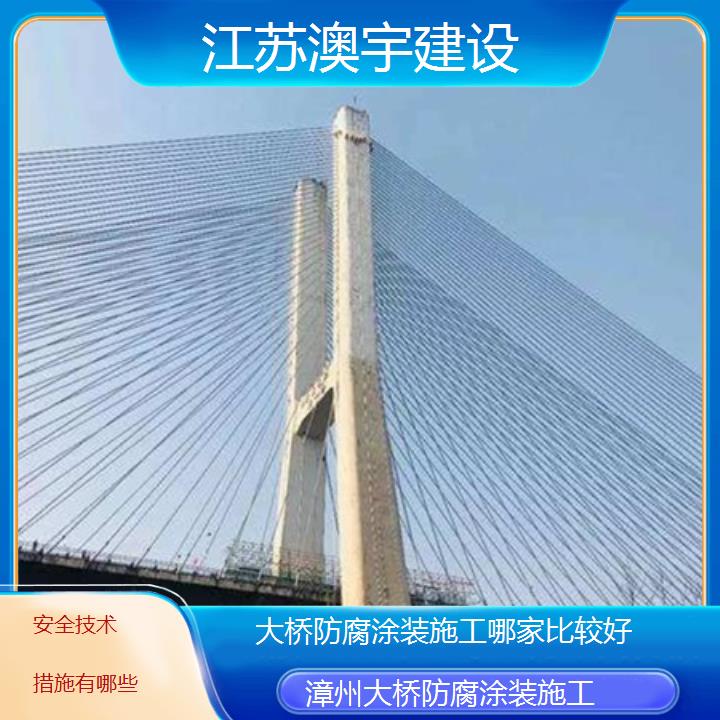 漳州大桥防腐涂装施工哪家比较好「安全技术措施有哪些」2024排名一览