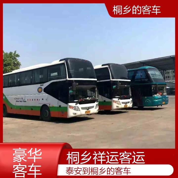 桐乡到泰安的客车班次查询表<路线+票价>豪华客车