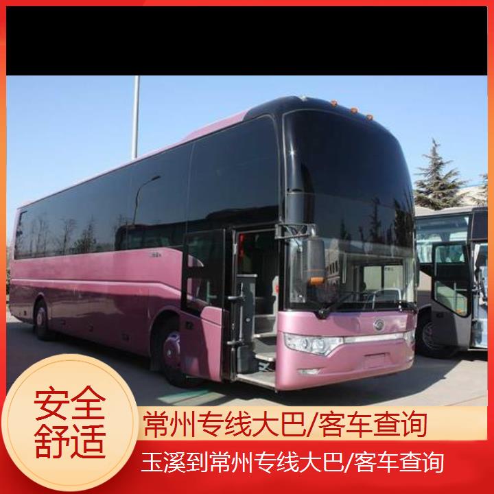 长途客车:常州到玉溪专线大巴/客车查询班次查询表<路线+票价>安全舒适