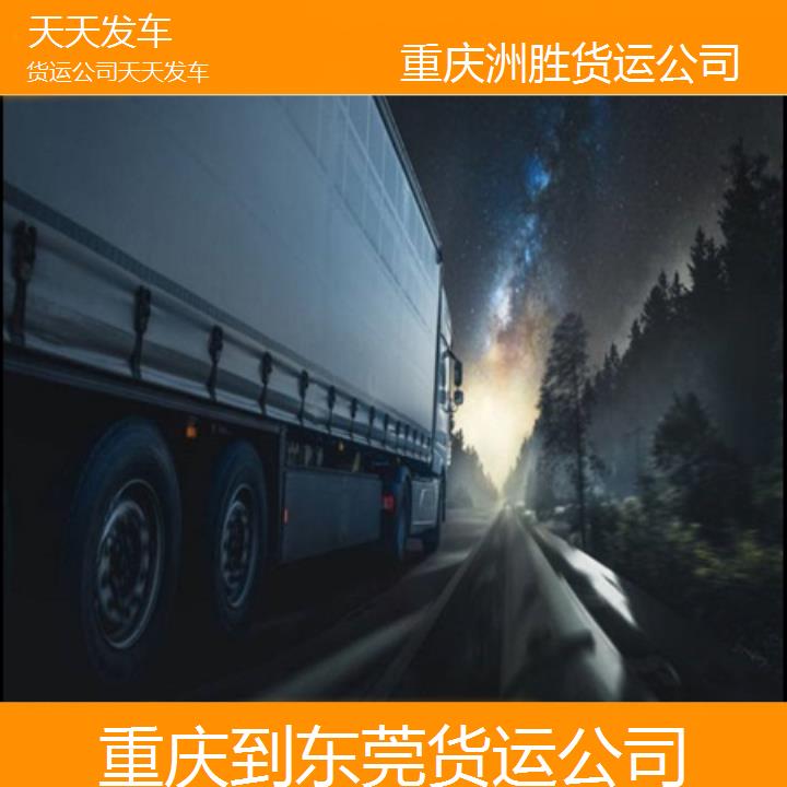 重庆到东莞物流公司-货运公司「天天发车」2024排名一览