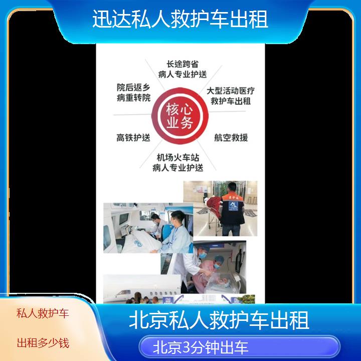 北京私人救护车出租多少钱「3分钟出车」+2024排名一览