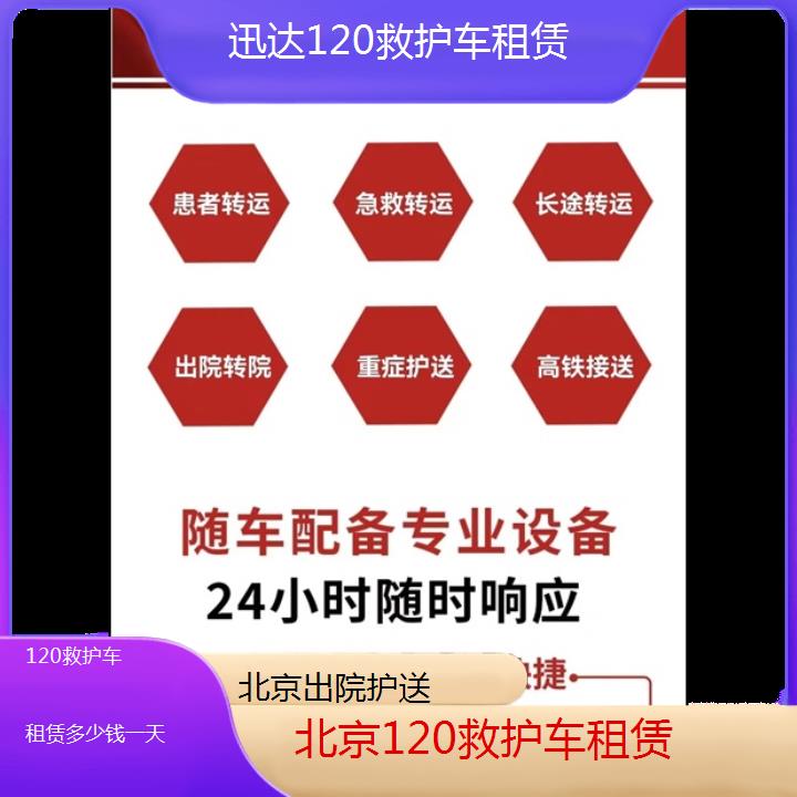 北京120救护车租赁多少钱一天「出院护送」+2024排名一览