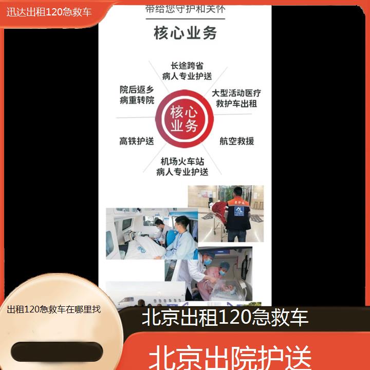 北京出租120急救车在哪里找「出院护送」+2024排名一览