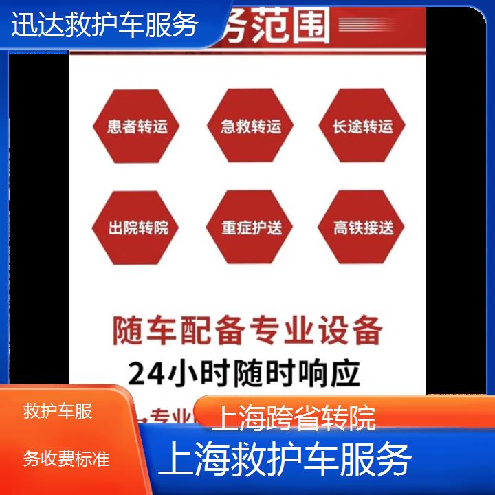 上海救护车服务收费标准「跨省转院」+2024排名一览