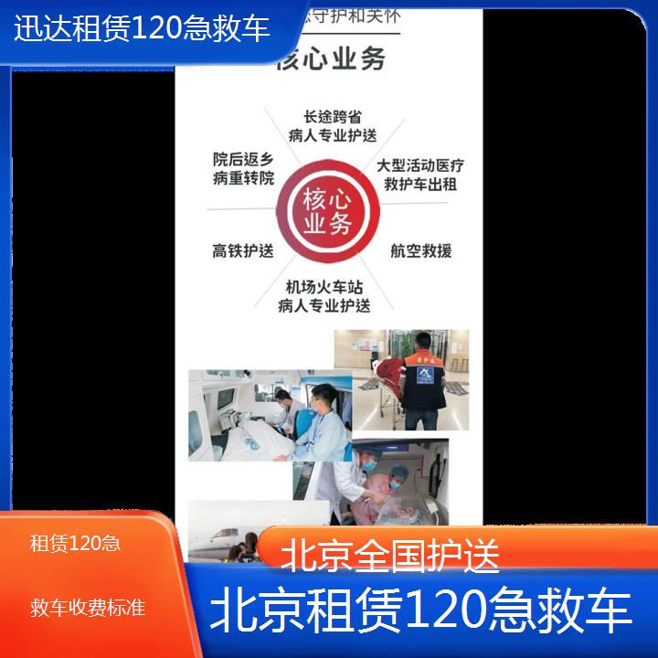 北京租赁120急救车收费标准「全国护送」+2024排名一览