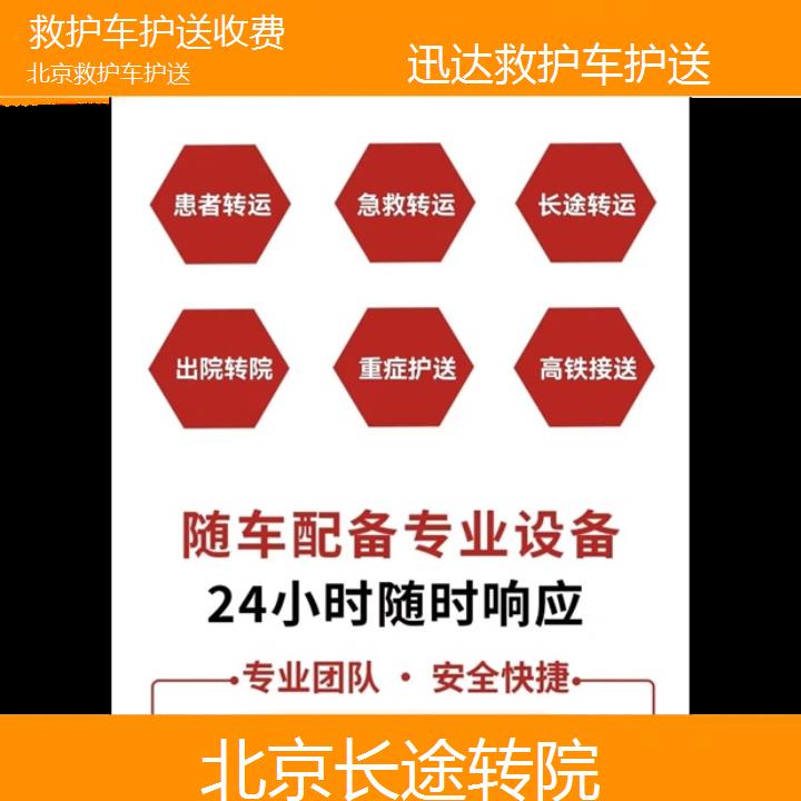 北京救护车护送收费「长途转院」+2024排名一览