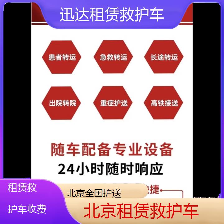 北京租赁救护车收费「全国护送」+2024排名一览