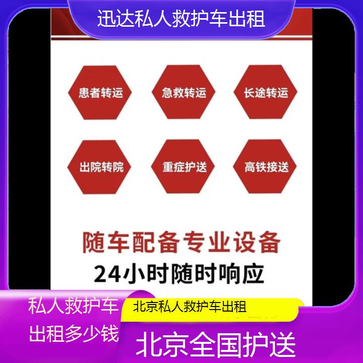 北京私人救护车出租多少钱「全国护送」+2024排名一览