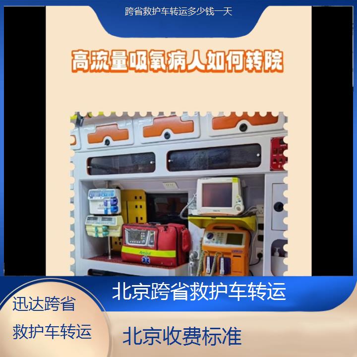 北京跨省救护车转运多少钱一天「收费标准」+2024排名一览