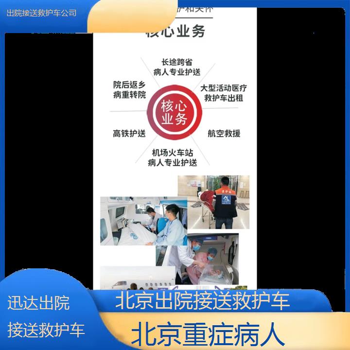 北京出院接送救护车公司「重症病人」+2024排名一览