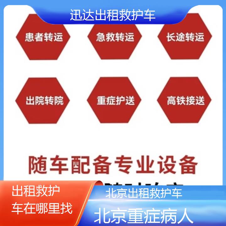 北京出租救护车在哪里找「重症病人」+2024排名一览