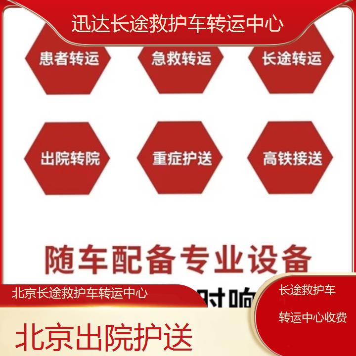 北京长途救护车转运中心收费「出院护送」+2024排名一览