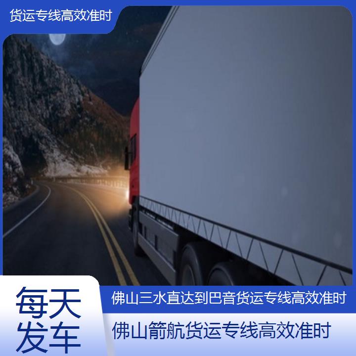 佛山三水直达到巴音物流专线-货运专线准时「每天发车」2024排名一览