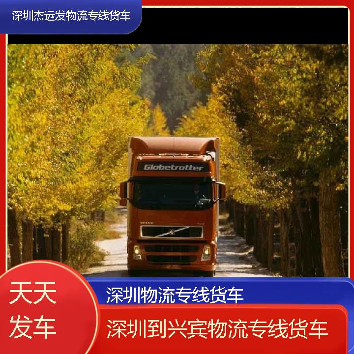 深圳到兴宾物流公司-物流专线货车「天天发车」2024排名一览