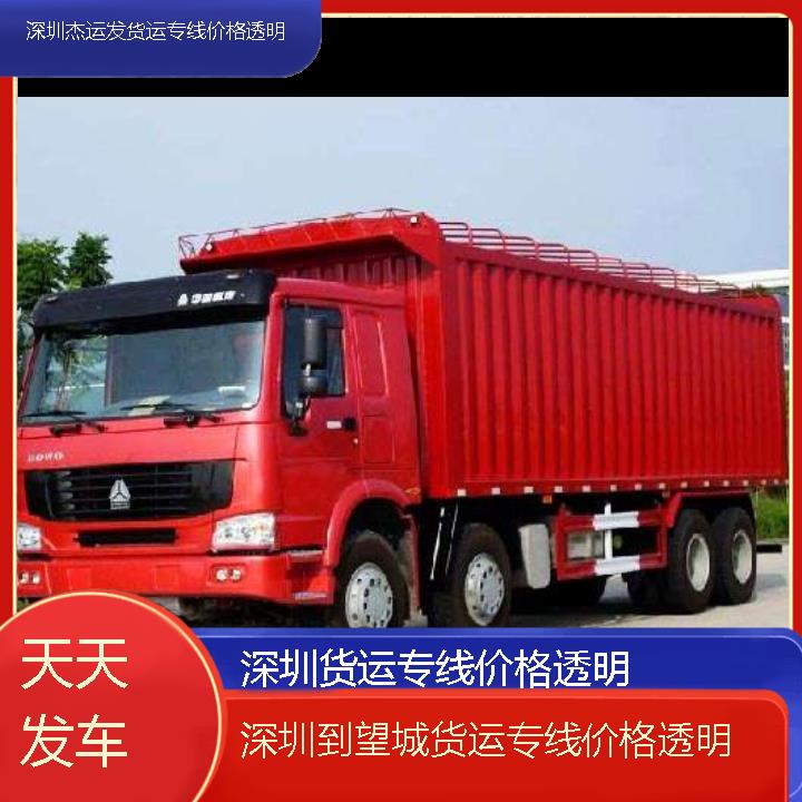 深圳到望城物流公司-货运专线价格透明「天天发车」2024排名一览