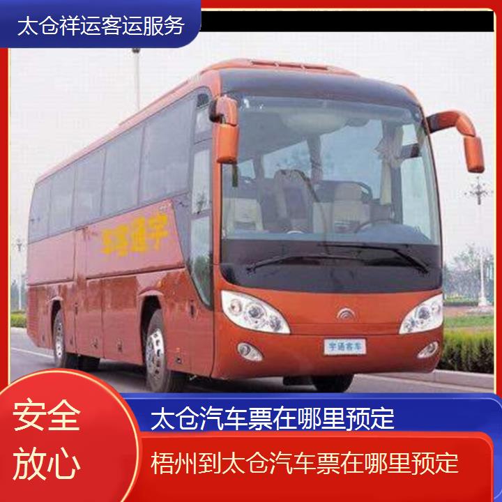 长途大巴车:太仓到梧州汽车票在哪里预定班次查询表<路线+票价>安全放心